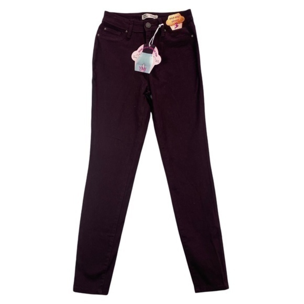 YMI Hide Your Muffin Top Juniors Jeans‎ Size 3 High Rise Skinny Stretch Jegging
